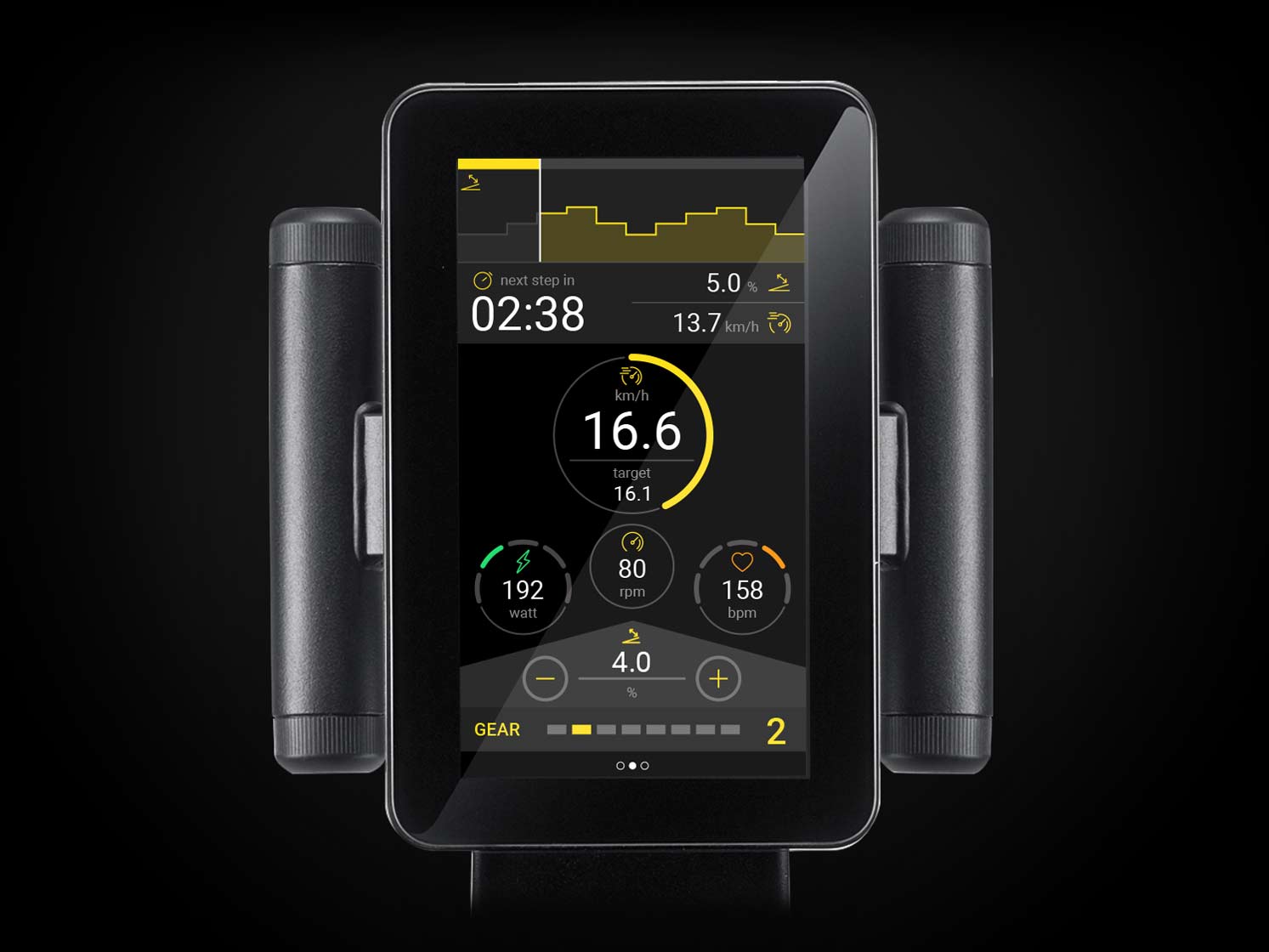 bike trainer hill simulation